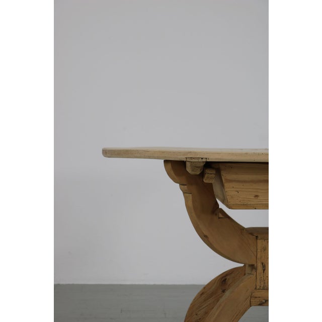 Round Peasant Table, 19th Century For Sale - Image 3 of 18