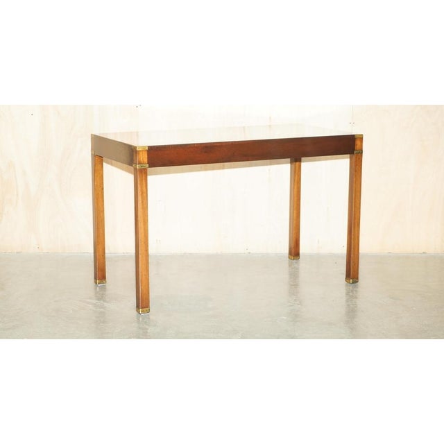 Military campaign desk or writing table. This table is part of a suite, i also have the matching dining table / extra...