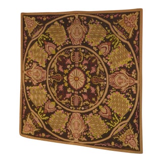 Antique Hand Made Flemish Style Tapestry For Sale