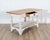 19th Century 19th Century Swedish Painted Pine Cutting Table with Drawer For Sale - Image 5 of 8