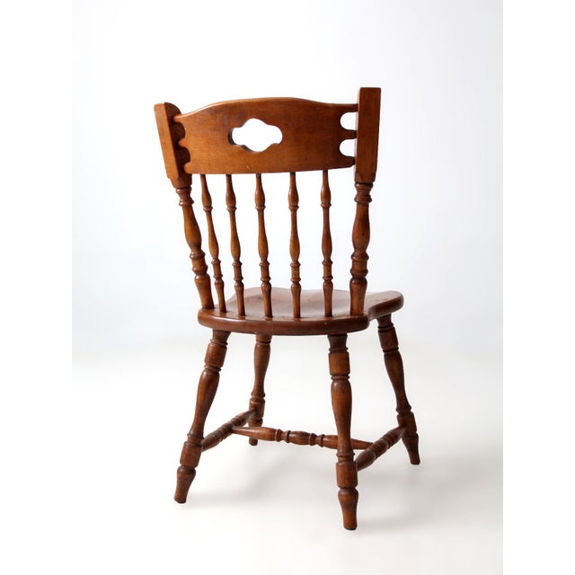 Antique Richardson Brothers Colonial Revival Side Chair For Sale - Image 9 of 13