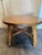Brutalist Style Oak Side Table For Sale - Image 4 of 6