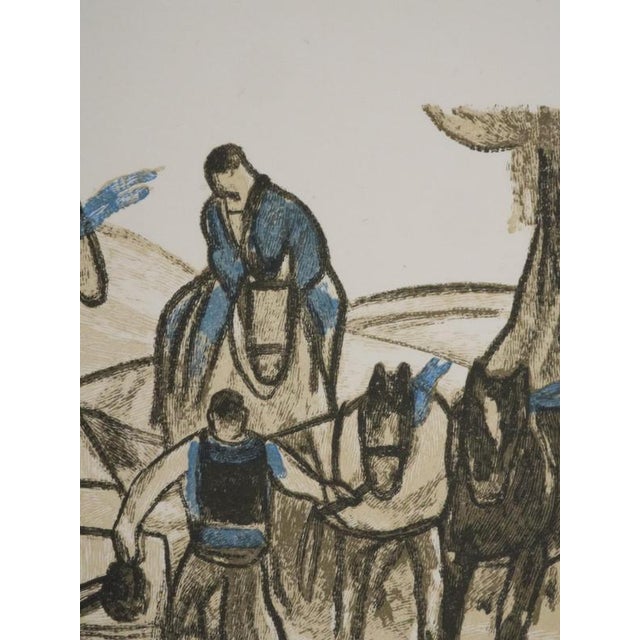 Mathurin Meheut, By the Spring, 1937, Engraving For Sale - Image 6 of 8