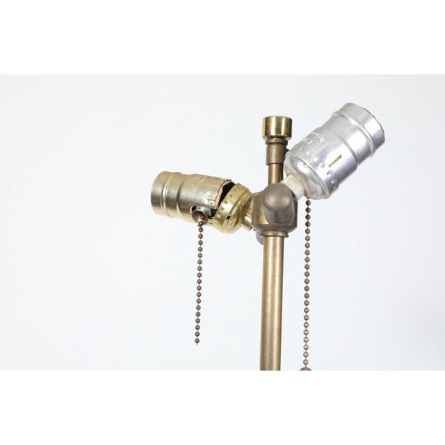 Glass French Lamp Base in Crystal Glass For Sale - Image 7 of 14