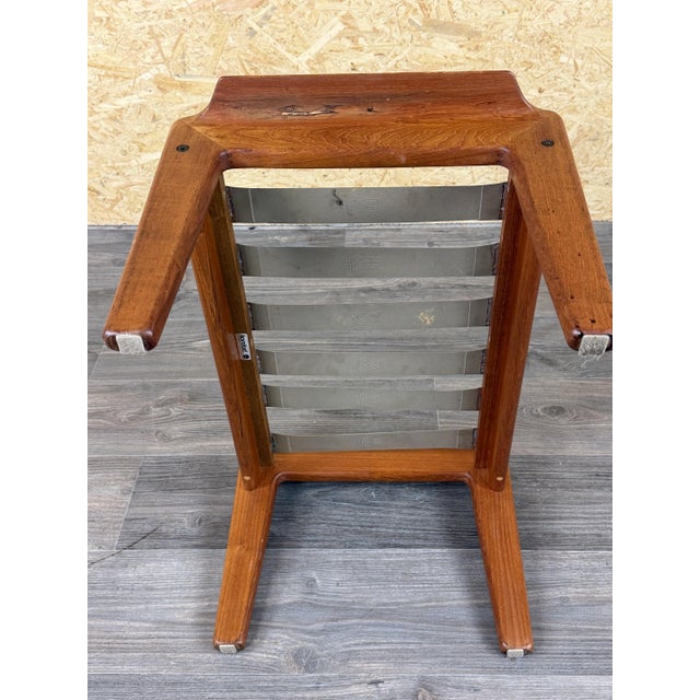 Teak Ottoman by Arne Wahl Iversen for Komfort, Denmark, 1920s For Sale - Image 14 of 16