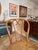 A vintage bentwood Thonet “sweetheart” chair, circa 1950s. Made in Romania, the classic Thonet style cafe chair has a...