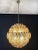 Orange Spherical Murano Glass Chandelier, 1981 For Sale - Image 8 of 18