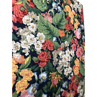 P Kaufmann Floral Chintz Fabric Oversized Sample For Sale
