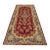 Kerman Rug 7′ X 13’7” Red Wool Vintage Traditional Hand-Knotted Carpet For Sale
