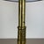 Metal Hollywood Regency Brutalist Floral Brass Table Light, Italy, 1970s For Sale - Image 7 of 18