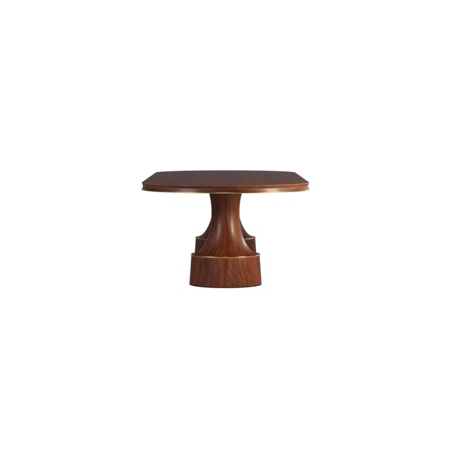 Tan Buck Oval Dining Table by Porus Studio For Sale - Image 8 of 12