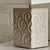 Carved Stone Lamp Stand For Sale - Image 3 of 4