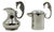 1950s Los Castillo Taxco Seahorse Silver Plate Creamer & Sugar Set For Sale