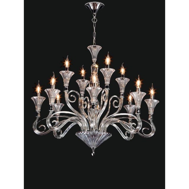 Not Yet Made - Made To Order Collection Diamante Chandelier in Metal and Crystal by Jago For Sale - Image 5 of 9