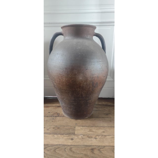 Large Rustic French Stoneware Jar, Normandy, Early 20th Century For Sale - Image 5 of 7