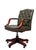 Chesterfield Green Tufted Leather Desk Chair from Wade, England, 1960s For Sale - Image 15 of 15