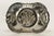 C. 1880's James W. Tuffts Boston Quadruple Plate Bread Tray Platter Dish 4314 For Sale - Image 10 of 18