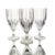 Mikasa Late 20th Century Mikasa Park Lane Crystal Iced Tea Water Goblets, Set of 4 For Sale - Image 4 of 10