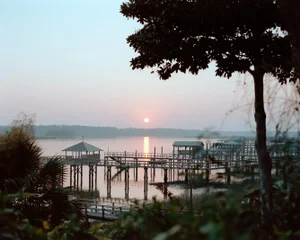 Contemporary Landscape 'Sunset in South Carolina', Large 30 X 24" Fine Art Photography Print
