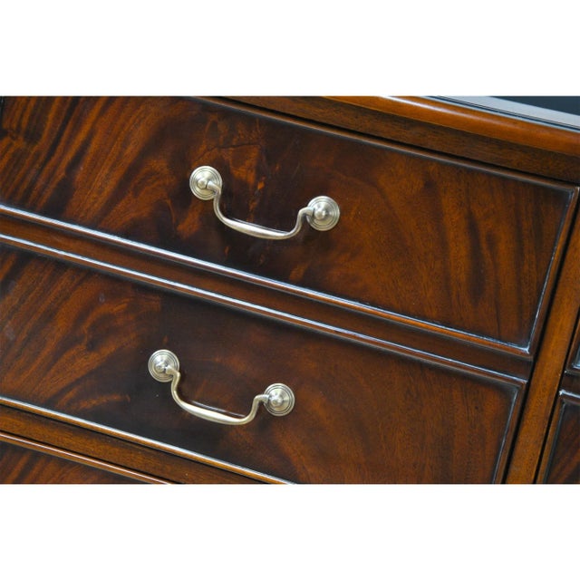 Wood Niagara Furniture Mahogany Four Drawer File For Sale - Image 7 of 8