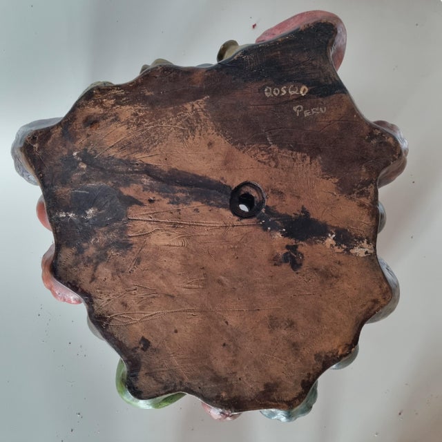 Peruvian Ceramic Sculpture Qosqo, 1970s For Sale - Image 10 of 12