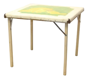 1930s Americana Cat Art | Samson Folding Card Table
