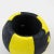 Christian Lacroix Chunky Runway Bracelet Bangle Yellow and Black Fabric For Sale In Atlanta - Image 6 of 12