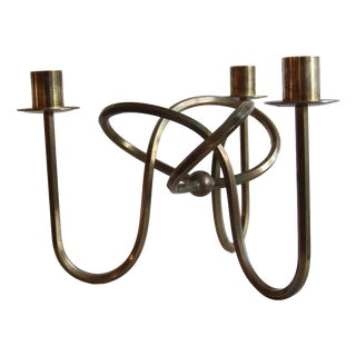 Friendship Knot Candleholder by Josef Frank for Svenskt Tenn, 1930s For Sale
