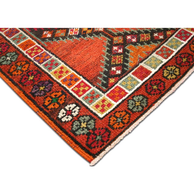 Traditional 1960s Turkish Oushak Runner For Sale - Image 3 of 6