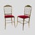 Set of Chairs in Red Velvet by Chiavari, 1950s For Sale - Image 13 of 13