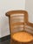 Boho Chic Woven Rattan Armchair, Vintage For Sale - Image 3 of 12