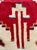 Vintage Indian Wool Chain Stitch Tapestry With Tribal Kilim Design, 4' × 6' For Sale In Los Angeles - Image 6 of 12