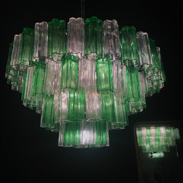 Modern Murano Glass Chandelier, 1970 For Sale - Image 14 of 18