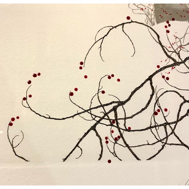 Late 20th Century Franklin Galambos Limited Edition Etching and Aquatint, Hand Embellished, Signed and Numbered For Sale In San Francisco - Image 6 of 11