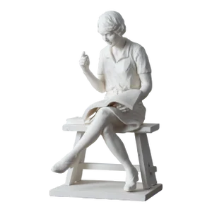 Margaret Mitchell Plaster Maquette by Rosario Russell Fiore