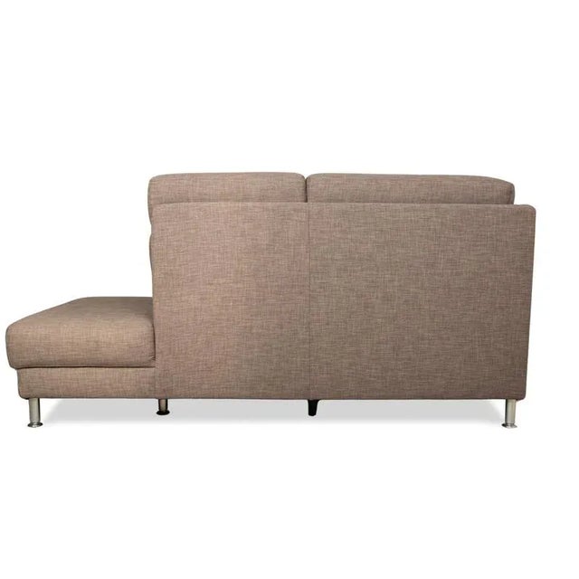 Brown-Grey Fabric Corner Sofa from Musterring For Sale - Image 13 of 15