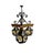 What a charming pendant lamp. It was made in Germany in the 1960s–1970s and consists of a wooden frame with wrought-iron...