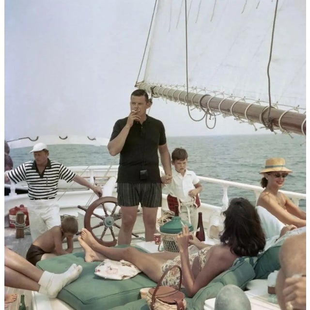 Slim Aarons, Black Pearl Trippers, Estate Stamped Photographic Print, 1960 / 2020s For Sale