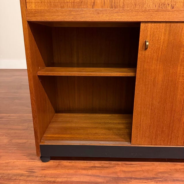 Heltborg Mobler Danish Teak Dry Bar on Wheels For Sale - Image 9 of 16