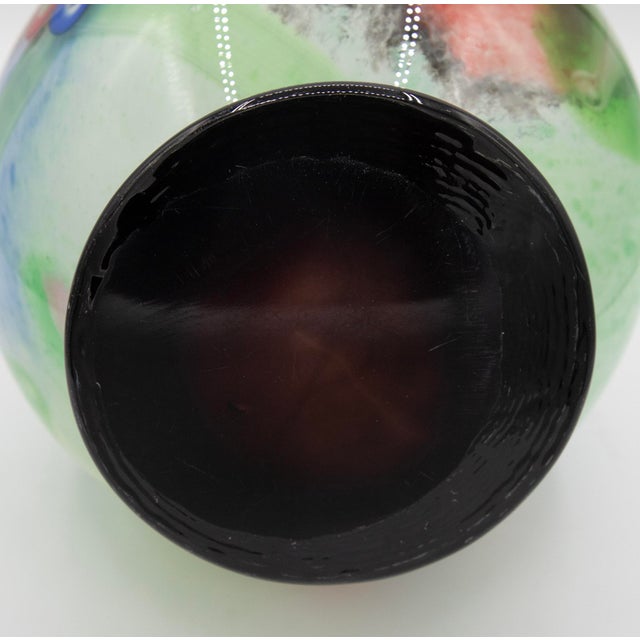 Glass Vintage Murano Art Glass Vase - Seguso Vetri d'Arte - 15" H For Sale - Image 7 of 7