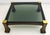 Metal Mid-Century Modern Italian Walnut and Brass Coffee Table, 1970s For Sale - Image 7 of 10