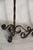 Pair of Vintage Twisted Iron Candlesticks For Sale - Image 4 of 4