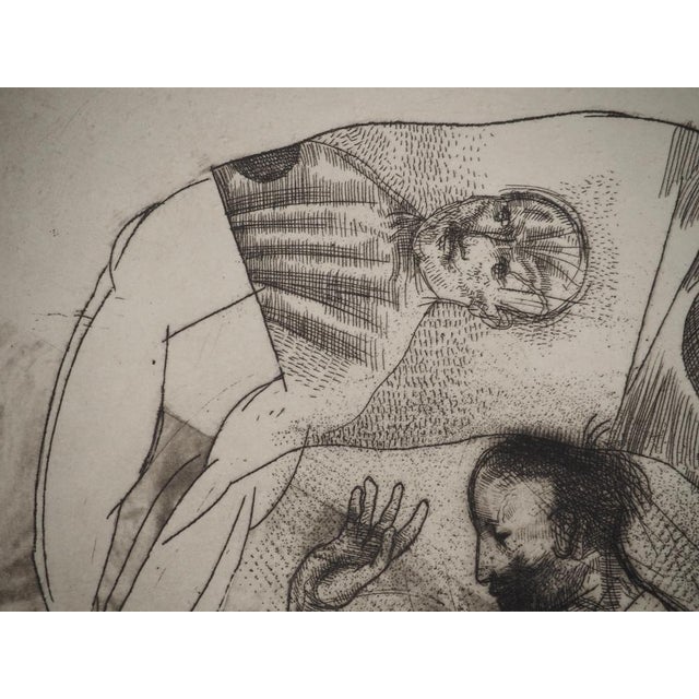 Miguel Condé, Mother Nature, Original Engraving For Sale - Image 5 of 9