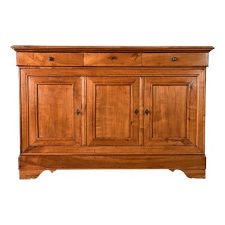 French 19th Century Louis Philippe Style Fruitwood Enfilade For Sale