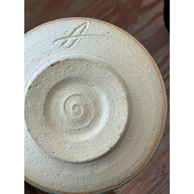 Late 20th Century Vintage Boho Studio Pottery Bowl For Sale - Image 5 of 12