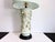 Italian Applied Floral Lamp & Shade For Sale - Image 9 of 12