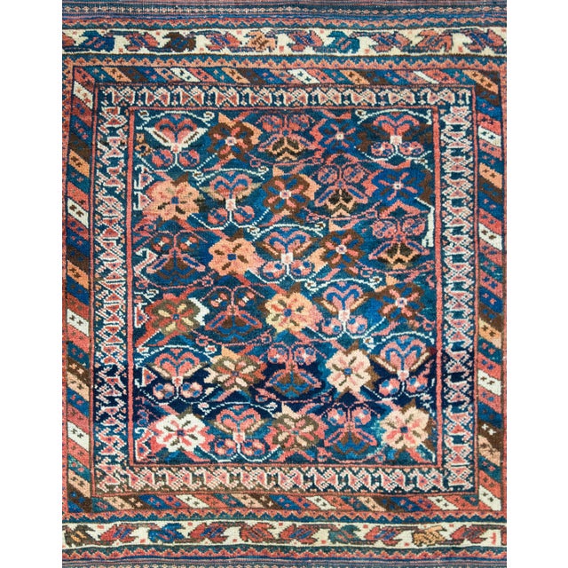 Tribal Early 20th Century Persian Afshar Rug For Sale - Image 3 of 15