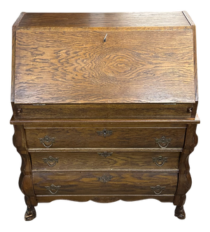 Vintage Secretaire in Wood, 1930s
