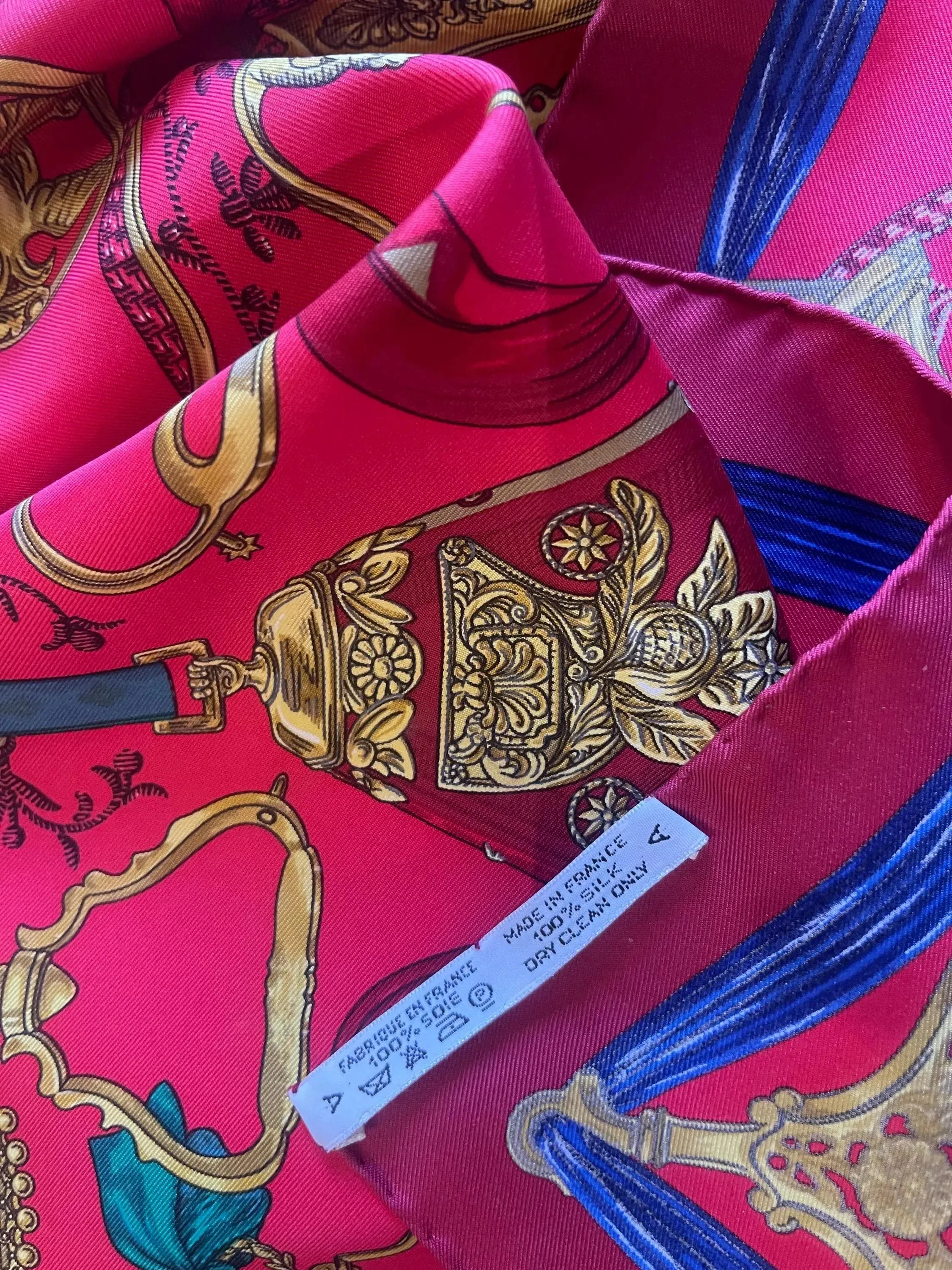 Hermès Silk Scarf « Étriers » 1964 | Chairish