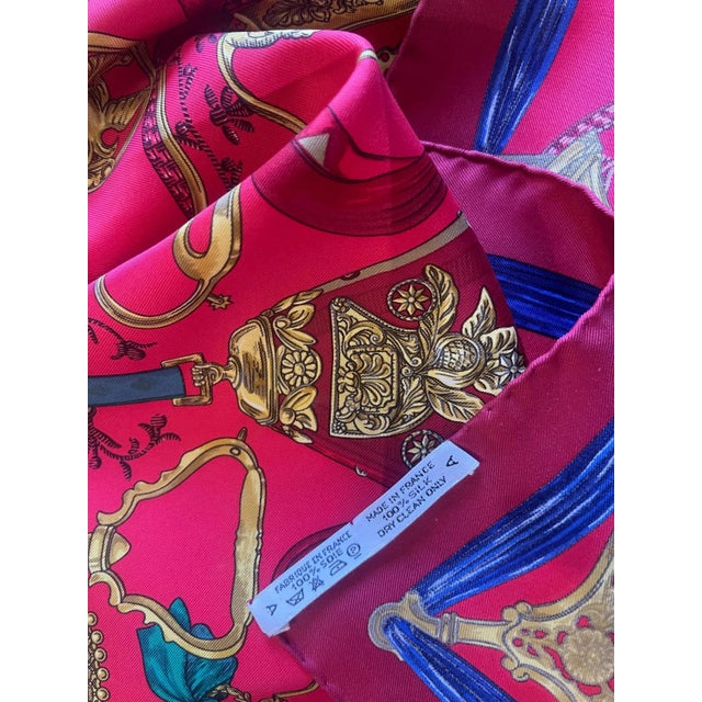 Hermès Silk Scarf « Étriers » 1964 For Sale In New York - Image 6 of 8